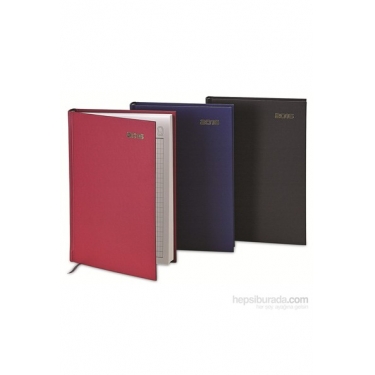 Bayındır 2016 Ticari Ajanda 17x24 Cm 400 Yaprak Siyah