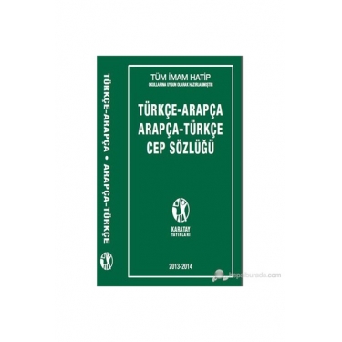 Türkçe-Arapça Arapça-Türkçe Cep Sözlüğü-Kolektif