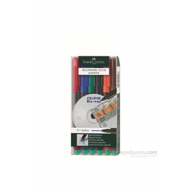 Faber-Castell Permanent (M) 6'lı Takım (5017152506)