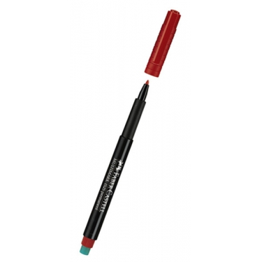 Faber-Castell Permanent (M) Kirmizi - 5010152521