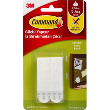Command 17201-4Pk Orta Boy Cırt Cırt Bant