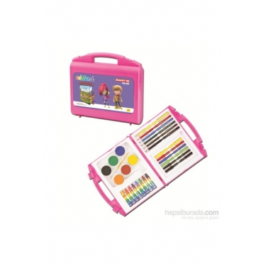 Adeland Eğlenceyi Taşı Boyama Seti, Pembe