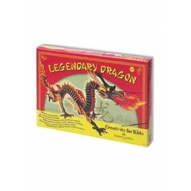 Ahşap 3 Boyutlu Boyanabilir Ejderha Puzzle Set