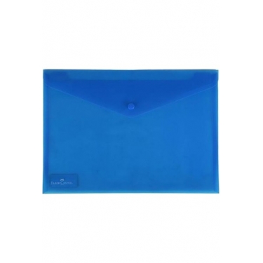 Faber-Castell Çıtçıtlı Dosya Mavi