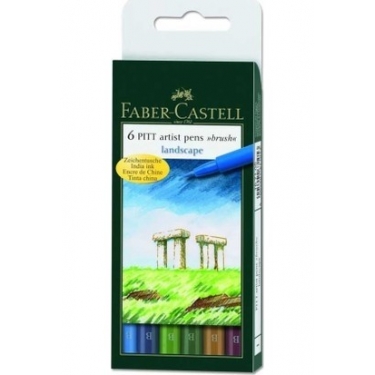 PİTT Çizim Kalemi 6'lı Kaorio (B)