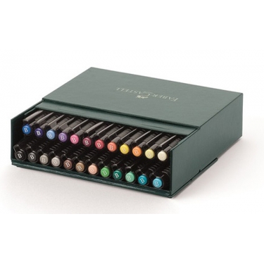 Faber Pitt Çizim Kalemi Firça Uç Studio Box, 24 Renk 5188167147