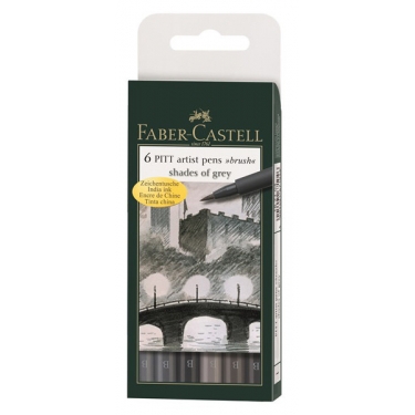 Faber-Castell Pitt Çizim Kalemi Gri Tonları 5188167104