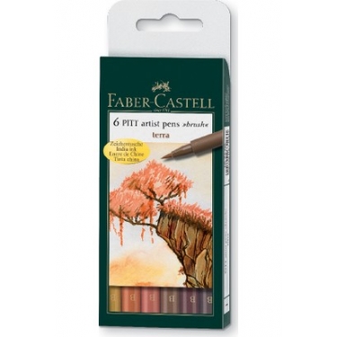 Pitt Çizim Kalemi Fırça Uç 