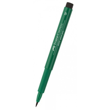 Faber Pitt Çizim Kalemi, Fitalik Yesil-Koyu 5188167478