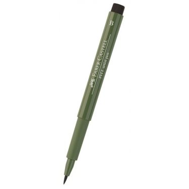 Faber Pitt Çizim Kalemi, Mat Krom Oksit Yesili 5188167476