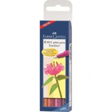 Faber-Castell Pitt Çizim Sıcak Renkler