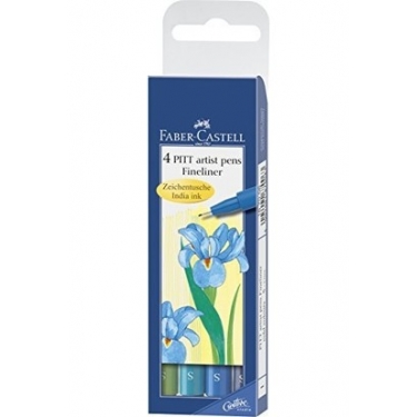 Faber-Castell Pitt Çizim Soğuk Renkler