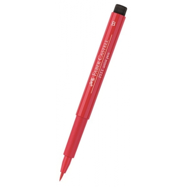 Faber Pitt Çizim Kalemi, Soluk Sardunya Kirmizisi     5188167421