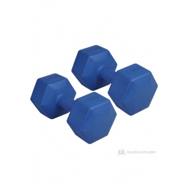 Busso Köşeli Plastik Dambıl (Kutuda Çift)