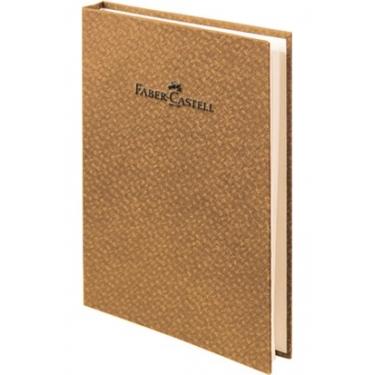 Faber-Castell Bambu Serisi A5 Gizli Spiralli Çizgili Açık Kahve 140 Yaprak