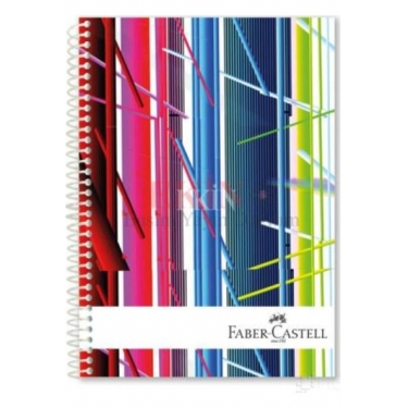 Faber-Castell Festival Sert Kapak Seperatörlü Defter 160YP