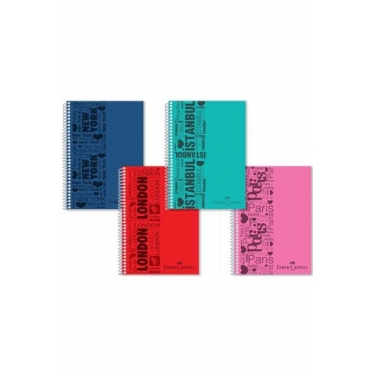 Faber Defter A4 Urban Pp 80 Yp Çiz. 5075000000