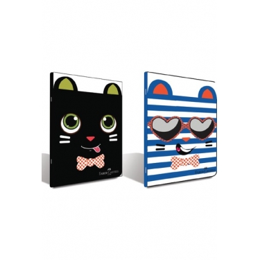 Faber-Castell Pp Kapak Faces Dikişli Defter  100 Yp Çizgili A4 5075000179