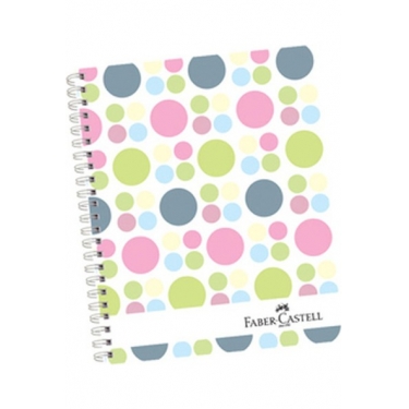 Faber -Castell Sert Kartonkapak Ajanda A5 120 Yp Çizgisiz(Düz)