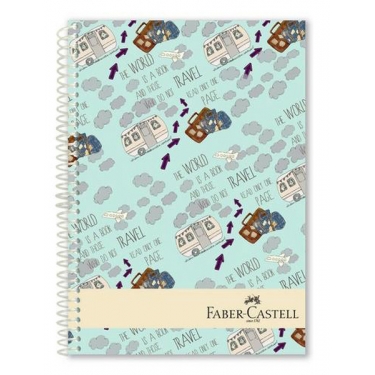 Faber-Castell Seyahat Sert Kapak Seperatörlü  Defter 200YP  5075400510