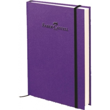 Faber-Castell Natural Seri A6 Ciltli Kareli DefterLacivert100 Yaprak