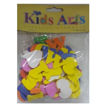 Dolphın Kıds Arts My-017B Eva Set Harfler