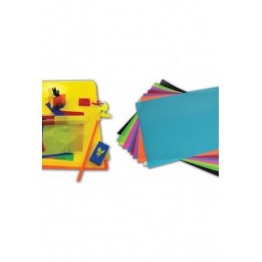 Abka 35 X 50 Plastik Fon Kartonu - Silinebilir/Kesilebilir