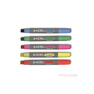 Adel Fosforlu Jel Kalem Turuncu Tekli