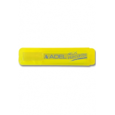 Adel Sarı Neon Hıghlıghter Şeffaf Gövde