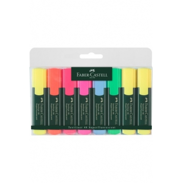 Faber-Castell Fosforlu K. 6+2 li Poşet