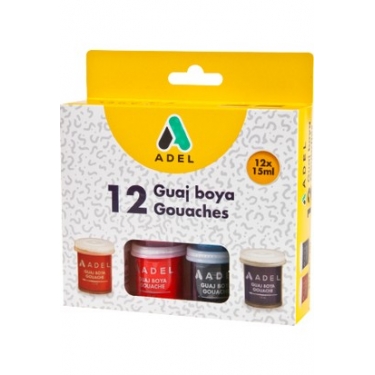 Adel Guaj Boya 15Ml 12 Renk