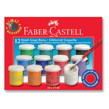 Faber-Castell Simli Guaj Boya 12 Renk - 5170160404