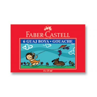 Faber-Castell Guaj Boya 6 Renk