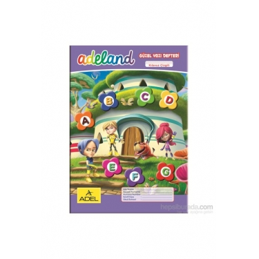 Adeland Güzel Yazı Defteri A5 Kılavuz Çizgili, 30 Yaprak