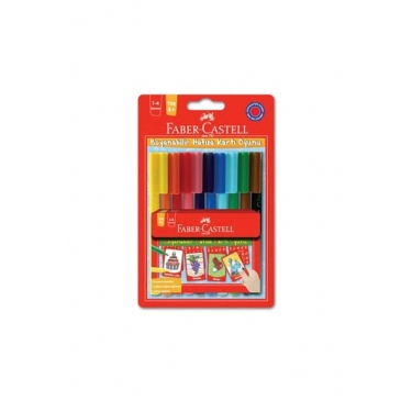 Faber-Castell Eğlenceli Keçeli Kalem + Boyanabilir Hafıza Kartı Oyunu 155053