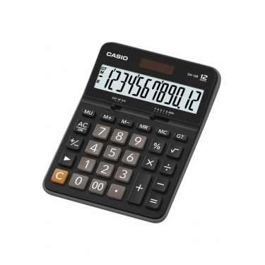 Casıo Dx-12b-Bk 12 Hane Masaüstü Hesap Makinesi