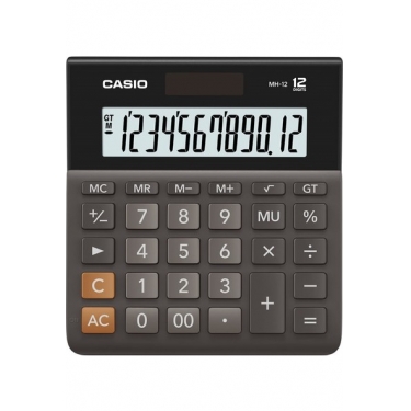 Casio MH-12-BK 12 Hane Hesap Makinesi