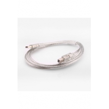 S-link SL-U2015 Usb2.0 1.5m Şeffaf Yazıcı Kablosu