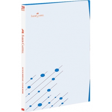 Faber-Castell Çift Renk Kapak Sunum Dosyası 20 Yaprak Kırmızı (stoklarla sınırlıdır)