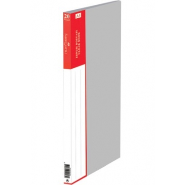 Faber-Castell Standart Sunum Dosyası 20 Yaprak Gri