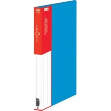 Faber-Castell Standart Sunum Dosyası 40 Yaprak Mavi