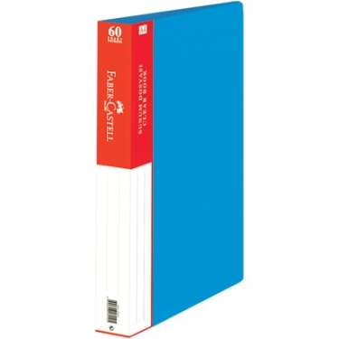 Faber-Castell Standart Sunum Dosyası 60 Yaprak Mavi