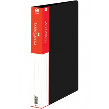 Faber-Castell Standart Sunum Dosyası 60 Yaprak Siyah