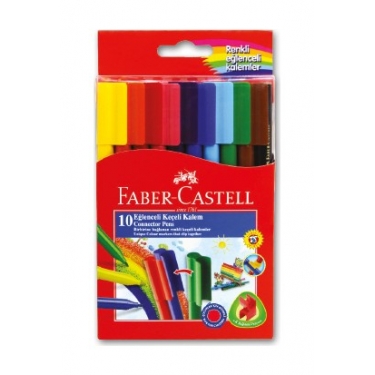Faber-Castell Eğlenceli Keçeli Kalem10'lu