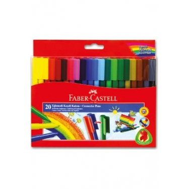 Faber-Castell Eğlenceli Keçeli Kalem 20'li