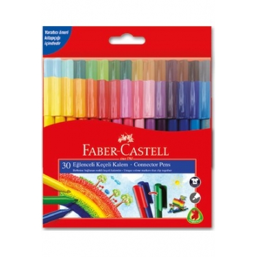 Faber-Castell Eğlenceli Keçeli Kalem 30'lu