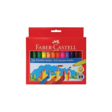 Faber Castell Jumbo Keçeli Kalem 24'lü