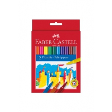Faber-Castell UniColor Keçeli Kalem 12'li