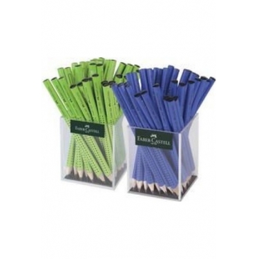Faber-Castell 2001 Grip Jumbo Kurşun Kalem Yeşil-Mavi 72 Li (1 Paket 72 Adet)