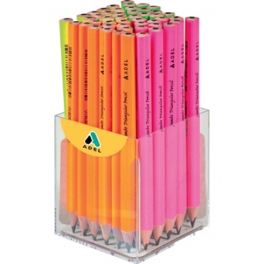 Adel Üçgen Jumbo Kurşun Kalem 48 Li Yl 2063140108 (1 Paket 48 Adet)